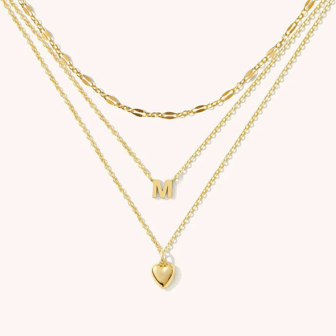accessory Layered Necklace Set #1 Simple & Dainty $160.8