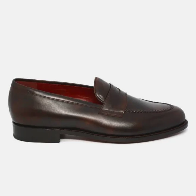 shoes Leather Penny Loafers Cobbler Union $450