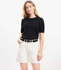 bottoms Loft Women's A-Line High Rise Denim Shorts LOFT $19.94