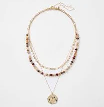 accessory Loft Women's Coin Beaded Necklace Set LOFT $39.95