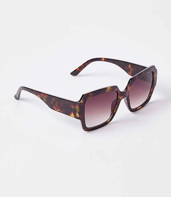accessory Loft Women's Oversized Square Sunglasses LOFT $16.63