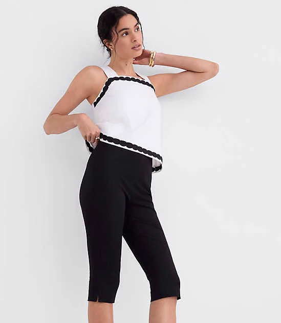 bottoms Loft Women's Slim Bi-Stretch Crop Pants LOFT $39.97