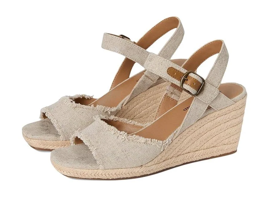 shoes Lucky Brand Mindra Women's Espadrille Wedge Sandal Zappos.com $79