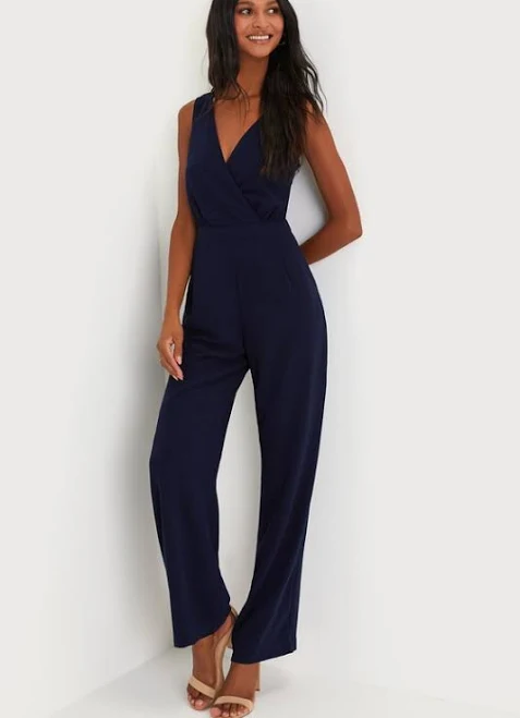 jumpsuit Lulus Exclusive Lace Wide-Leg Jumpsuit Lulus $69