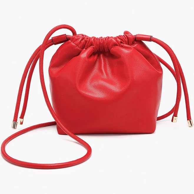 bag Mackenzie Vegan Cinched Bucket Bag Jen & Co. $16.99