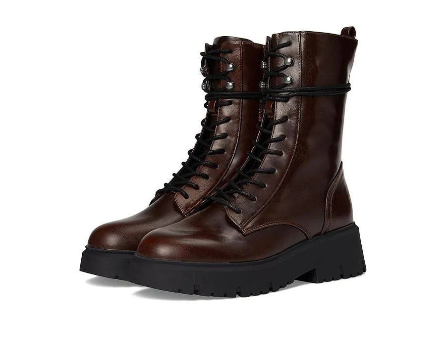 shoes Madden Girl Women's Maisey Lace-Up Combat Booties 6pm.com $44.5