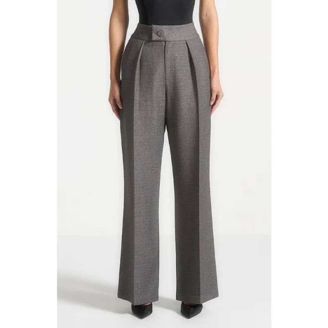 pants Manière De Voir Women's Tailored Twin Pleat Wool Trousers Nordstrom $190