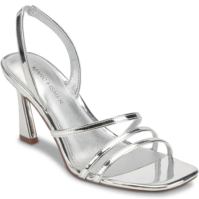 shoes Marc Fisher Women's Nalina Strappy Slingback Stiletto Sandals DSW $51.99