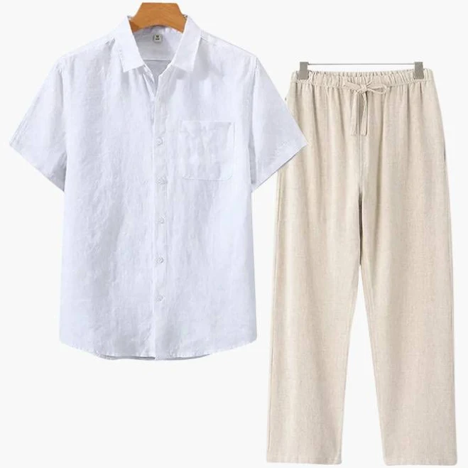 linen outfit Men Old Money Linen Combo Old Money WorldWide $55