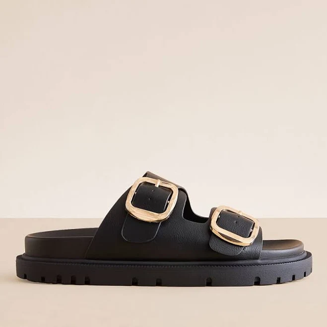 shoes Mia Women's Geny Big Buckle Sandal Buckle $49.99