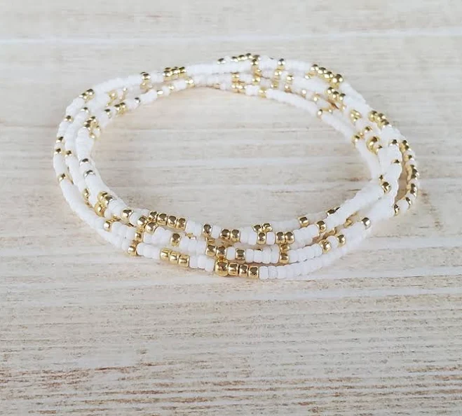 accessory Minimalist Beaded Seed Bead Bracelet Etsy - Seller $33.99