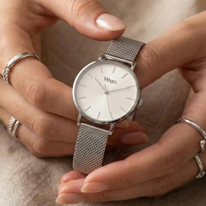 accessory Minimalist Mesh Strap Watch Etsy - Seller $65