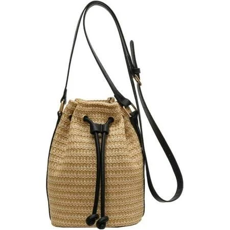 bag Mmygu Bucket Bag for Women Woven Straw Shoulder Crossbody Bag 2025 Summer Chic Handbag Clutch Purse, Adult Unisex, Size: Small, Red Walmart - MMYGU $15.51
