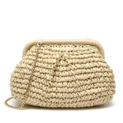 bag Narwey Women's Woven Straw Clutch Purse Target $45.99