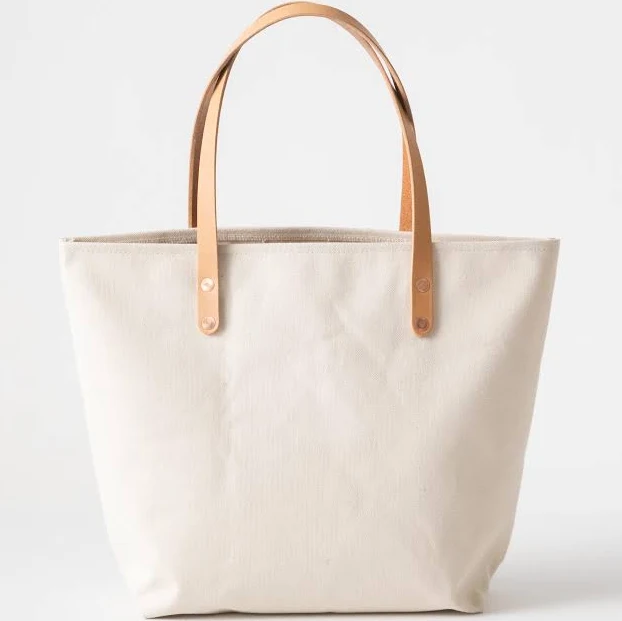 bag Natural Canvas Tote +$25 KMM & Co. $185