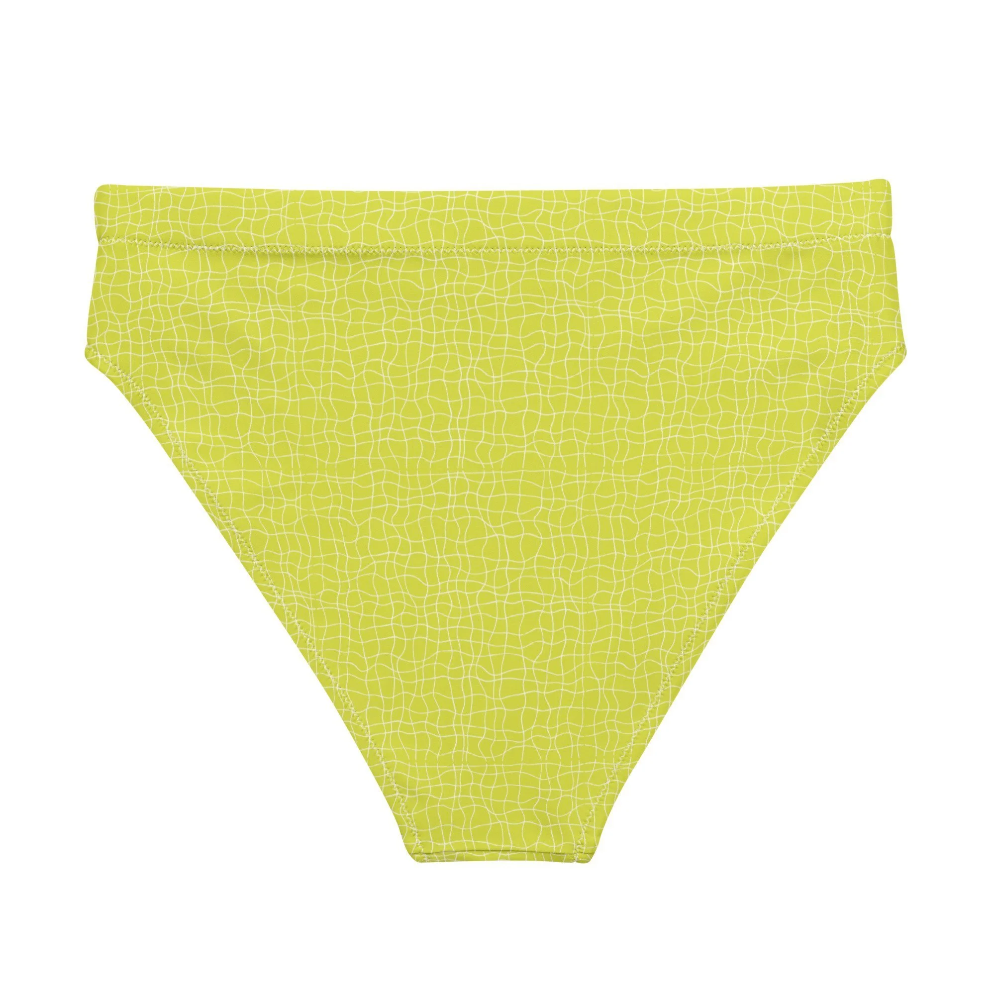 swimsuit Neon Water Reflection Recycled High-Waisted Bikini Bottom. | Seaward Collective seawardcollective.com $25