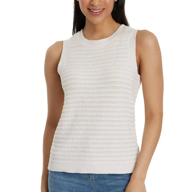top Nine West Crochet Tank Top Sam's Club $16.48