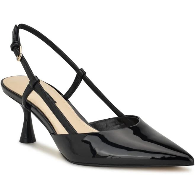 shoes Nine West Women's Rhonda 3 Pointed Toe Slingback Heels Macy's $69.3