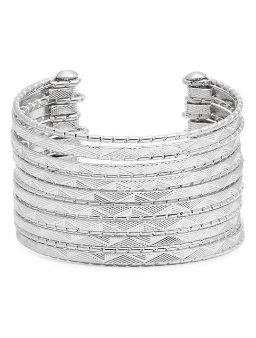 accessory Nordstrom Textured Multiband Cuff Bracelet Nordstrom $30