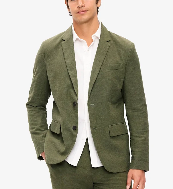 blazer Old Navy Men's Relaxed Unlined Linen-Blend Blazer Old Navy $59.99