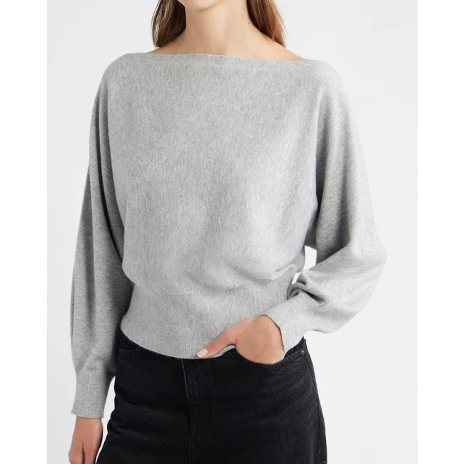 sweatshirt Open Edit Boat Neck Sweater Nordstrom Rack $58.97
