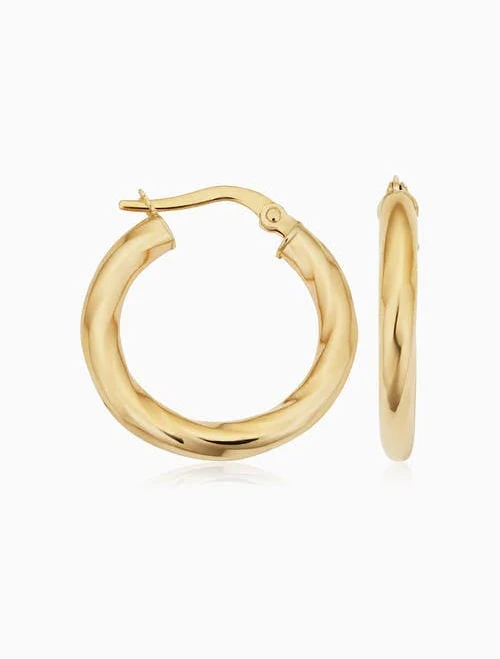 accessory Oradina Women's 14K Gold Goddess Midi Hoops Earrings Nordstrom $378