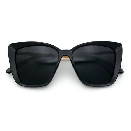 accessory Oversized Cat Eye Chic Metal Sunglasses Walmart - SA106 $12.95