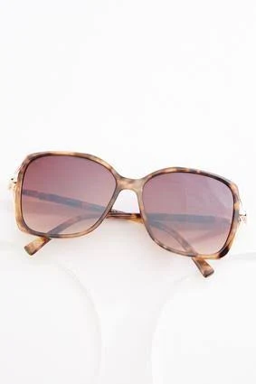 accessory Oversized Tortoise Shell Square Sunglasses Cato Fashions $8.99
