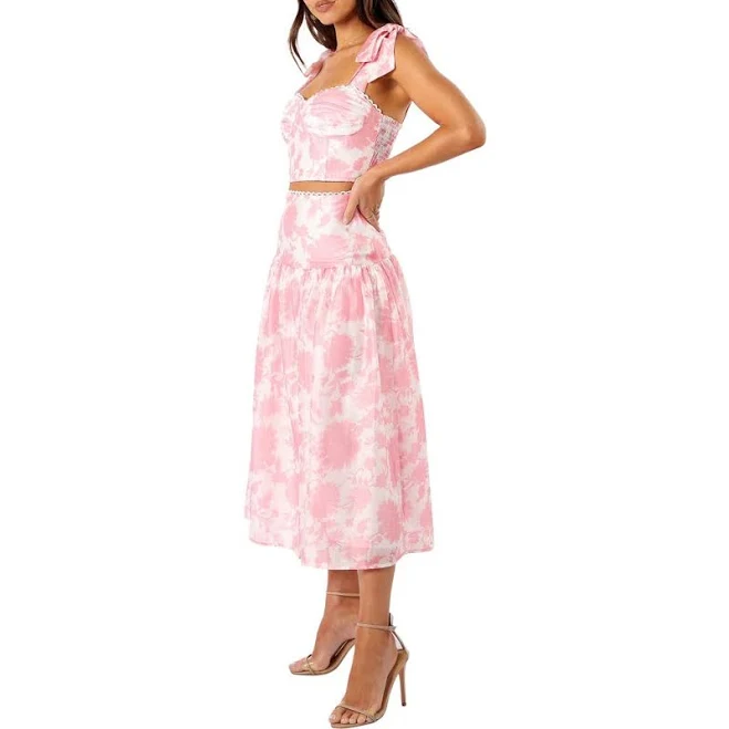 two piece set Petal & Pup Women's Elle Floral Two Piece Set Nordstrom $109