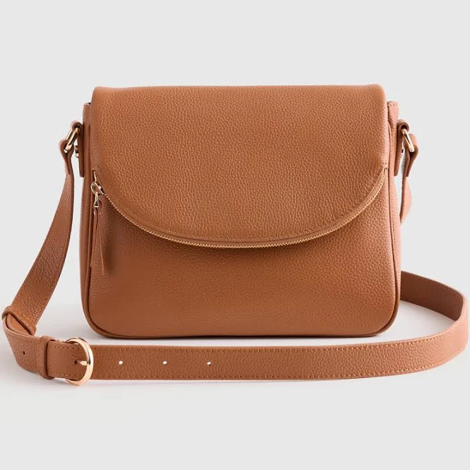 bag Quince Women's Italian Leather Foldover Crossbody Quince $123