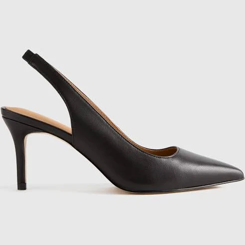 shoes Quince Women's Italian Leather Slingback Heel Quince $82