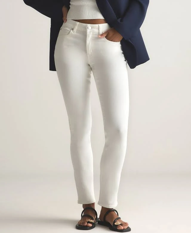 jeans Quince Women's Luna Stretch Slim Straight Jeans Quince $50