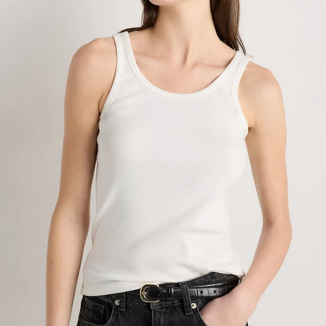top Quince Women's Organic Cotton Micro-Rib Tank Top Quince $19.9
