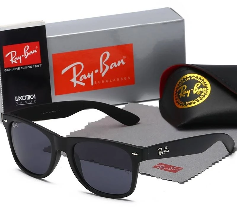 accessory Ray-ban Rb2140 Wayfarer Classic Sunglasses Black Frame Gray Lenses eBay $29.99