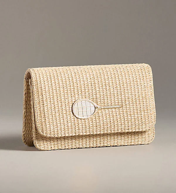 bag Ruby Foldover Straw Clutch by Lisi Lerch Anthropologie $110