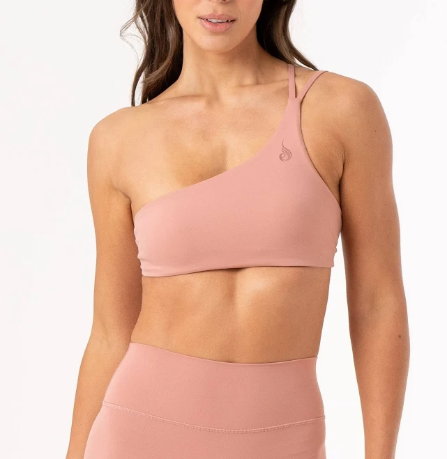 asymmetric neck top Ryderwear Women's NKD One Shoulder Sports Bra Ryderwear US $49