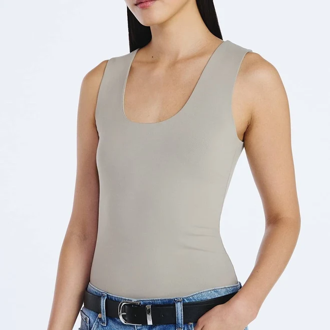 top Scoop Women's Sleeveless Scoop Neck Contour Top Walmart $14