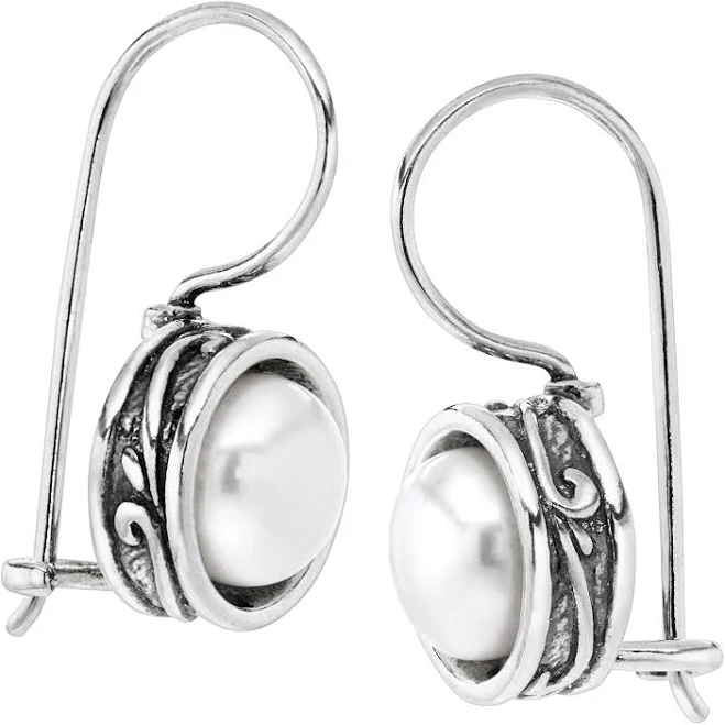accessory Silpada Modern Fairytale Freshwater Cultured Pearl Drop Earrings in Sterling Silver Silpada $85