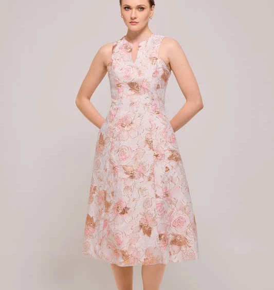 dress Sleeveless Jacquard Midi Dress John Paul Ataker $1925