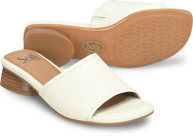 shoes Sofft Women's Sahara Block Heel Slide Sandals Sofft Shoes $119.95