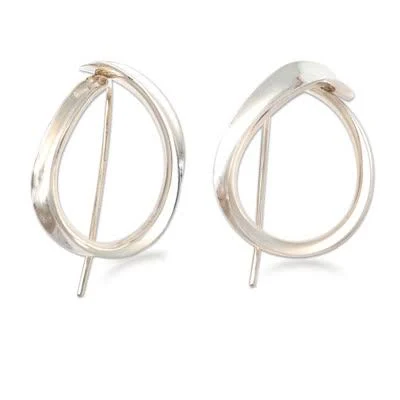 accessory Sterling Silver Artisan Made Drop Earrings novica.com $32.95