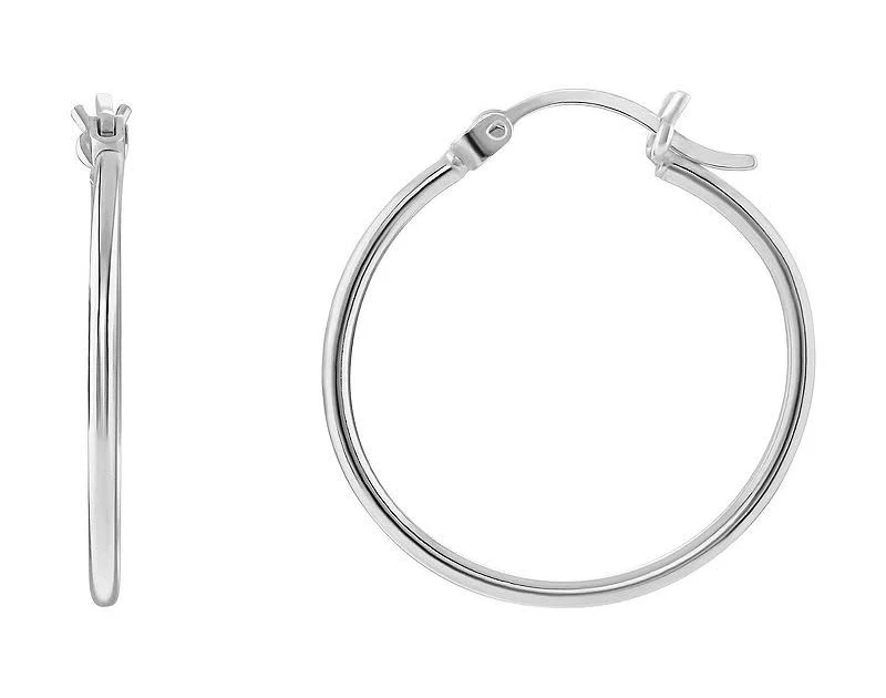 accessory Sterling Silver Primrose Hoop Earrings Kohl's $26