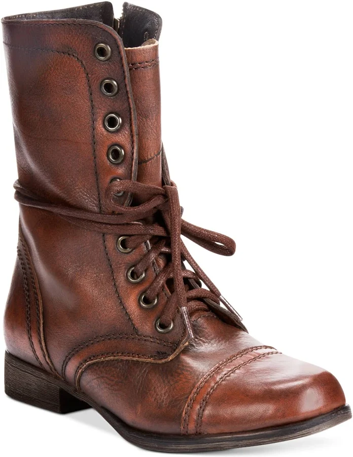 shoes Steve Madden Women's Troopa Combat Boots Macy's $79.98
