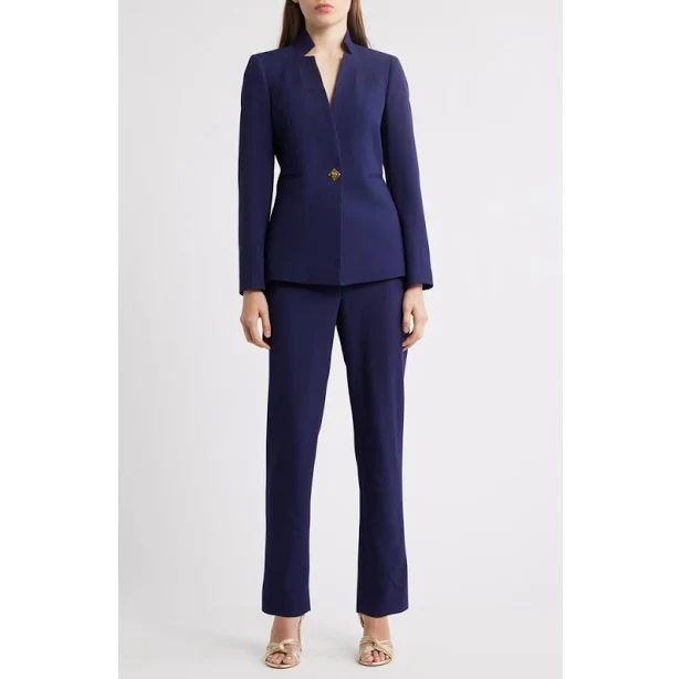 jumpsuit Tahari ASL Women's Notch Neck Long Sleeve Jumpsuit Nordstrom $229