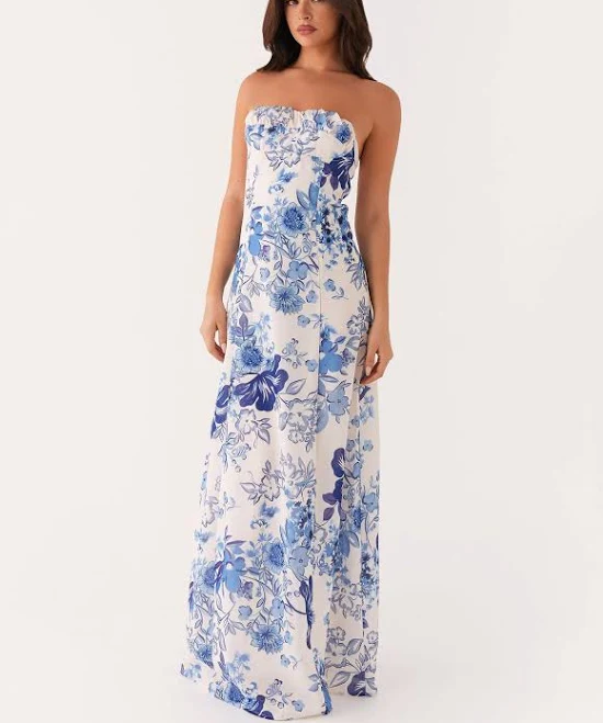 dress Tayla Linen Maxi Dress Peppermayo - US $53