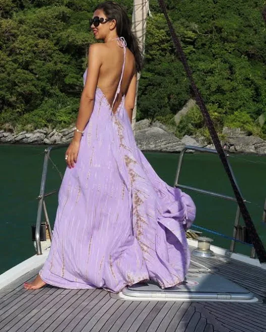 dress Tie Dye Maxi Dress Etsy - Seller $54.95