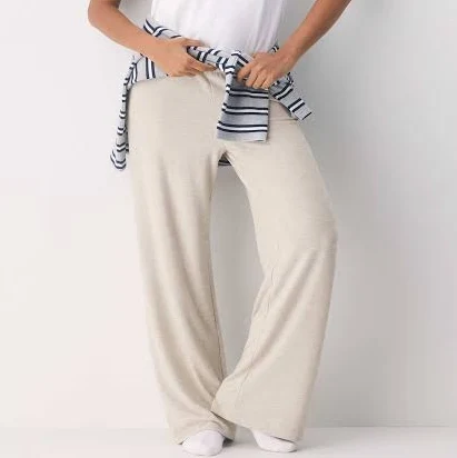 maternity outfits Tna Women's Recharge Pant in Heather Ecru | XS | Polyester/Viscose/Elastane Aritzia $68