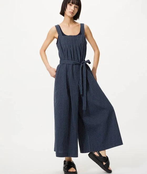 jumpsuit UNIQLO Women's Linen Blend Tucked Jumpsuit uniqlo.com/us $59.9