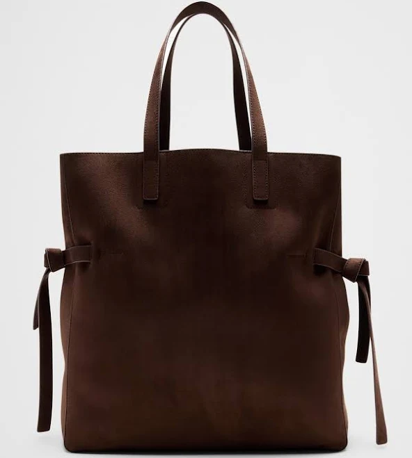 bag Vegan Leather Tie-Side Tote Banana Republic Factory $70