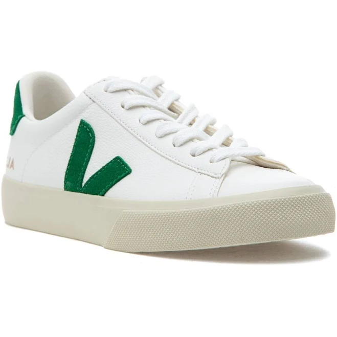 shoes Veja Campo Chromefree Leather Sneakers Jildor Shoes $128